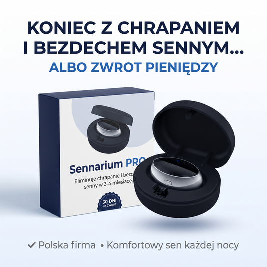 Sennarium Cisza Pro™ - Eliminuje chrapanie